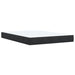 Pat box spring cu saltea, negru, 160x200 cm, piele ecologică - WALTI WALTI