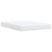 Pat box spring cu saltea, alb, 160x200 cm, piele ecologică - WALTI WALTI