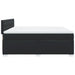 Pat box spring cu saltea, negru, 180x200 cm, piele ecologică - WALTI WALTI