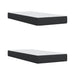 Pat box spring cu saltea, negru, 200x200 cm, piele ecologică - WALTI WALTI