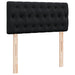 Pat box spring cu saltea, negru, 80x200 cm, catifea - WALTI WALTI