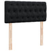 Pat box spring cu saltea, negru, 90x200 cm, catifea - WALTI WALTI