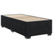 Pat box spring cu saltea, negru, 90x200 cm, catifea - WALTI WALTI