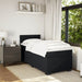 Pat box spring cu saltea, negru, 90x200 cm, catifea - WALTI WALTI