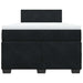 Pat box spring cu saltea, negru, 120x190 cm, catifea - WALTI WALTI