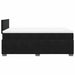 Pat box spring cu saltea, negru, 120x190 cm, catifea - WALTI WALTI