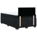 Pat box spring cu saltea, negru, 120x190 cm, catifea - WALTI WALTI
