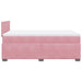 Pat box spring cu saltea, negru, 120x190 cm, catifea - WALTI WALTI