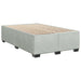 Pat box spring cu saltea, gri deschis, 120x190 cm, catifea - WALTI WALTI