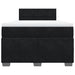Pat box spring cu saltea, negru, 120x190 cm, catifea - WALTI WALTI