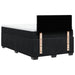 Pat box spring cu saltea, negru, 120x190 cm, catifea - WALTI WALTI