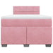 Pat box spring cu saltea, negru, 120x190 cm, catifea - WALTI WALTI