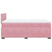 Pat box spring cu saltea, negru, 120x190 cm, catifea - WALTI WALTI