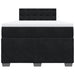 Pat box spring cu saltea, negru, 120x190 cm, catifea - WALTI WALTI