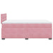Pat box spring cu saltea, negru, 120x190 cm, catifea - WALTI WALTI