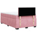 Pat box spring cu saltea, negru, 120x190 cm, catifea - WALTI WALTI