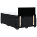 Pat box spring cu saltea, negru, 120x200 cm, catifea - WALTI WALTI