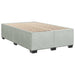 Pat continental cu saltea, gri deschis, 120x200 cm, catifea - WALTI WALTI