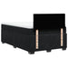 Pat box spring cu saltea, negru, 120x200 cm, catifea - WALTI WALTI