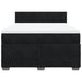 Pat box spring cu saltea, negru, 140x190 cm, catifea - WALTI WALTI