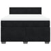 Pat box spring cu saltea, negru, 140x200 cm, catifea - WALTI WALTI