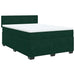Pat box spring cu saltea, verde închis, 140x200 cm, catifea - WALTI WALTI