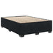 Pat box spring cu saltea, negru, 160x200 cm, catifea - WALTI WALTI