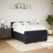 Pat box spring cu saltea, negru, 160x200 cm, catifea - WALTI WALTI