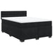 Pat box spring cu saltea, negru, 160x200 cm, catifea - WALTI WALTI