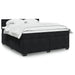 Pat box spring cu saltea, negru, 180x200 cm, catifea - WALTI WALTI