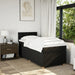 Pat box spring cu saltea, negru, 100x200 cm, textil - WALTI WALTI