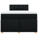 Pat box spring cu saltea, negru, 120x190 cm, catifea - WALTI WALTI