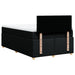 Pat box spring cu saltea, negru, 120x190 cm, catifea - WALTI WALTI