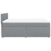 Pat continental, gri deschis, 140x200 cm, material textil - WALTI WALTI