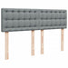 Pat continental, gri deschis, 140x200 cm, material textil - WALTI WALTI