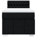 Pat box spring cu saltea, negru, 80x200 cm, textil - WALTI WALTI
