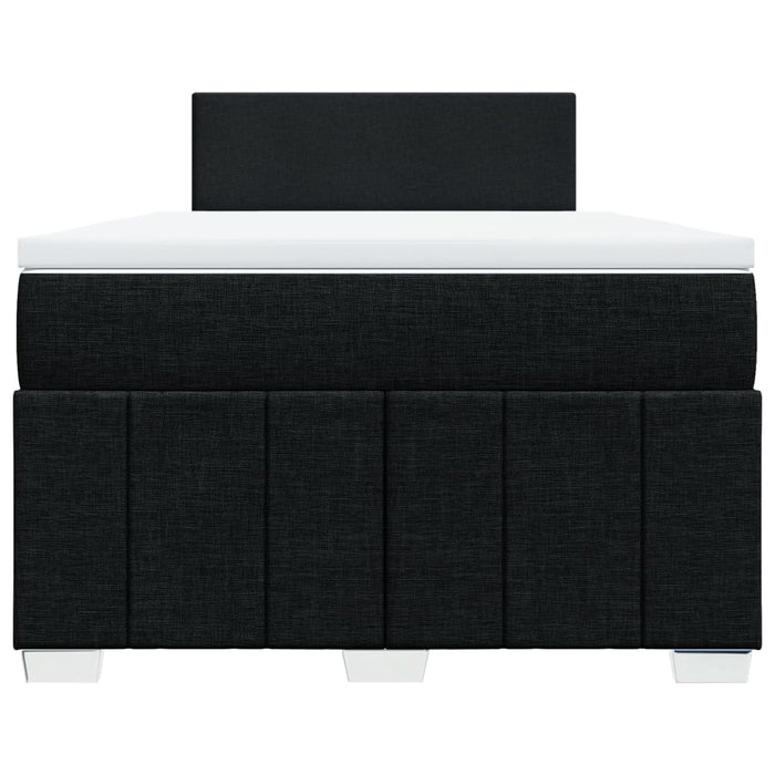 Pat box spring cu saltea, negru, 120x190 cm, catifea - WALTI WALTI