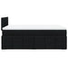 Pat box spring cu saltea, negru, 120x190 cm, catifea - WALTI WALTI