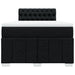 Pat box spring cu saltea, negru, 120x190 cm, catifea - WALTI WALTI