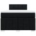 Pat box spring cu saltea, negru, 120x200 cm, textil - WALTI WALTI