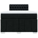 Pat box spring cu saltea, negru, 120x200 cm, textil - WALTI WALTI