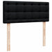 Pat box spring cu saltea, negru, 120x200 cm, textil - WALTI WALTI