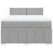 Pat continental, gri deschis, 140x200 cm, material textil - WALTI WALTI