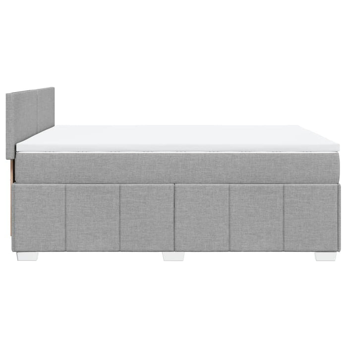 Pat continental, gri deschis, 140x200 cm, material textil - WALTI WALTI
