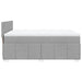 Pat continental, gri deschis, 140x200 cm, material textil - WALTI WALTI