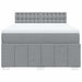 Pat continental, gri deschis, 140x200 cm, material textil - WALTI WALTI