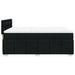 Pat box spring cu saltea, negru, 140x200 cm, textil - WALTI WALTI