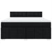 Pat box spring cu saltea, negru, 180x200 cm, catifea - WALTI WALTI