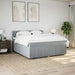 Pat continental, gri deschis, 180x200 cm, material textil - WALTI WALTI