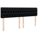 Pat box spring cu saltea, negru, 180x200 cm, catifea - WALTI WALTI